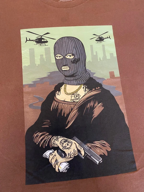 Mona Lisa (art print) t-shirt